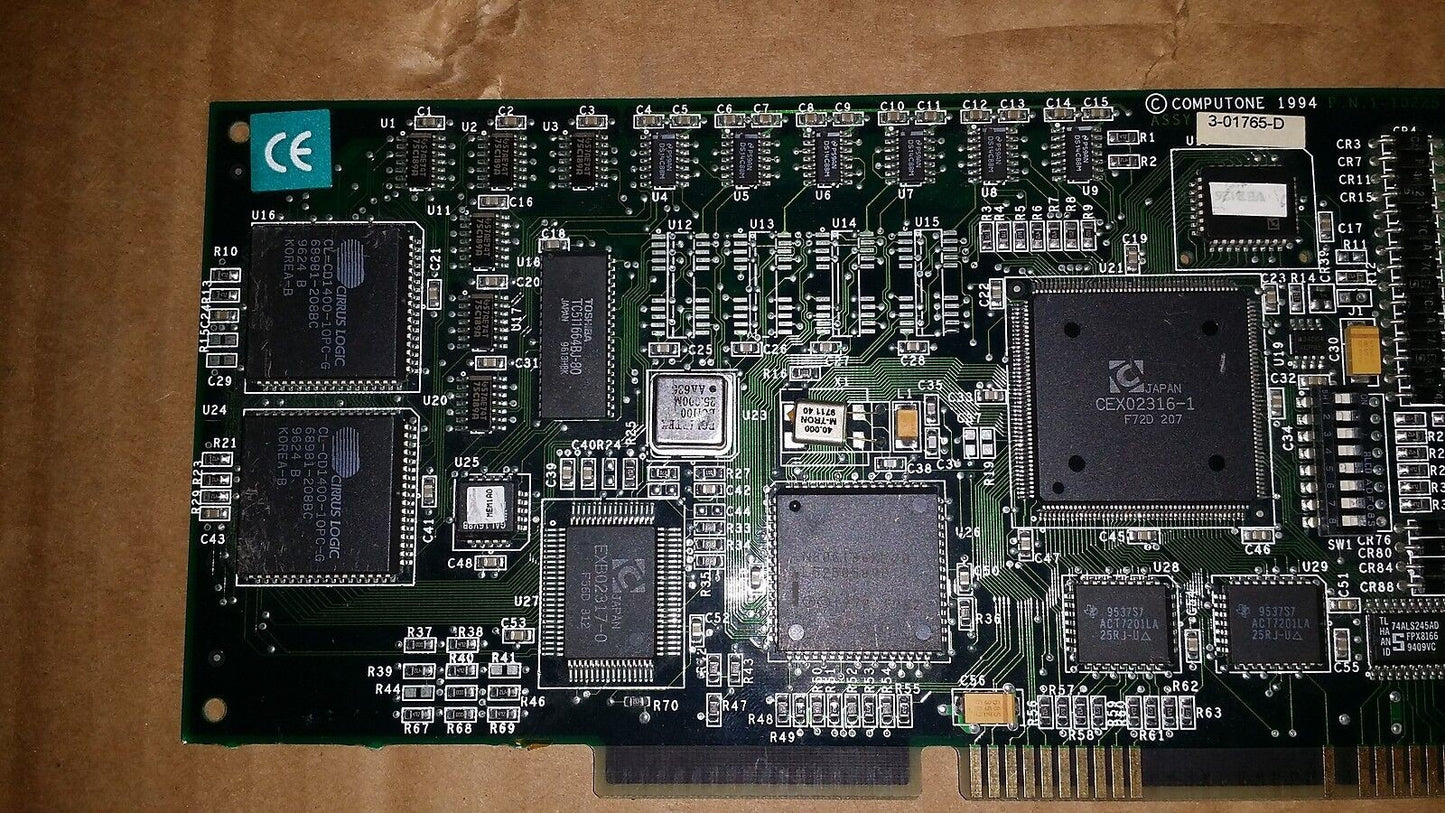 Computone - Intelliport II ISA 8 Port Card - 3-01765-D