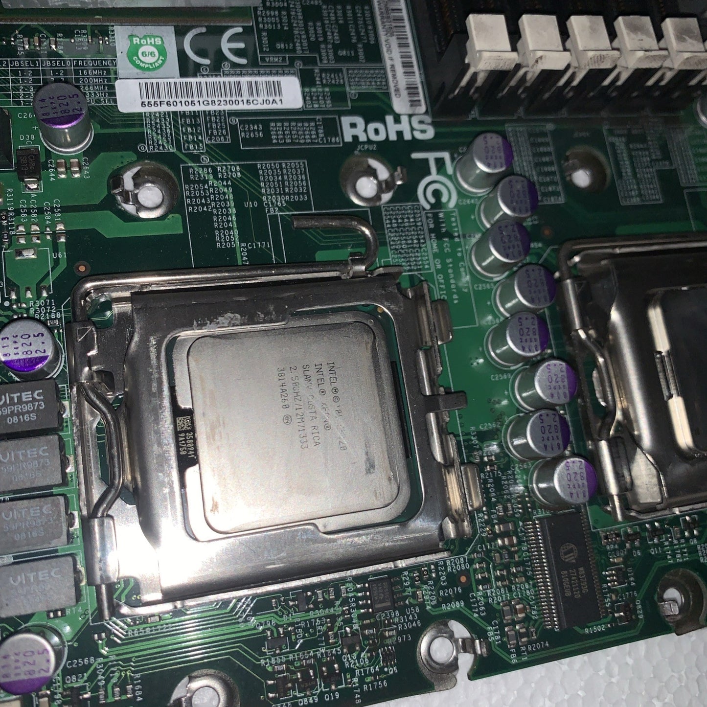 Supermicro X7DCL-I Dual 2x LGA771 Intel Xeon 5420 CPU ATX  Motherboard
