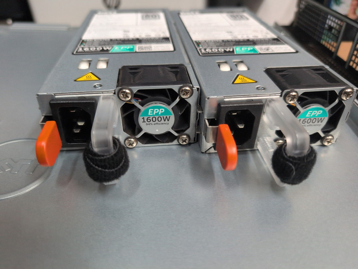 🎸 2x Dell 95HR5 D1600E-S0 1600W Power Supply PowerEdge 80 Plus For E32S