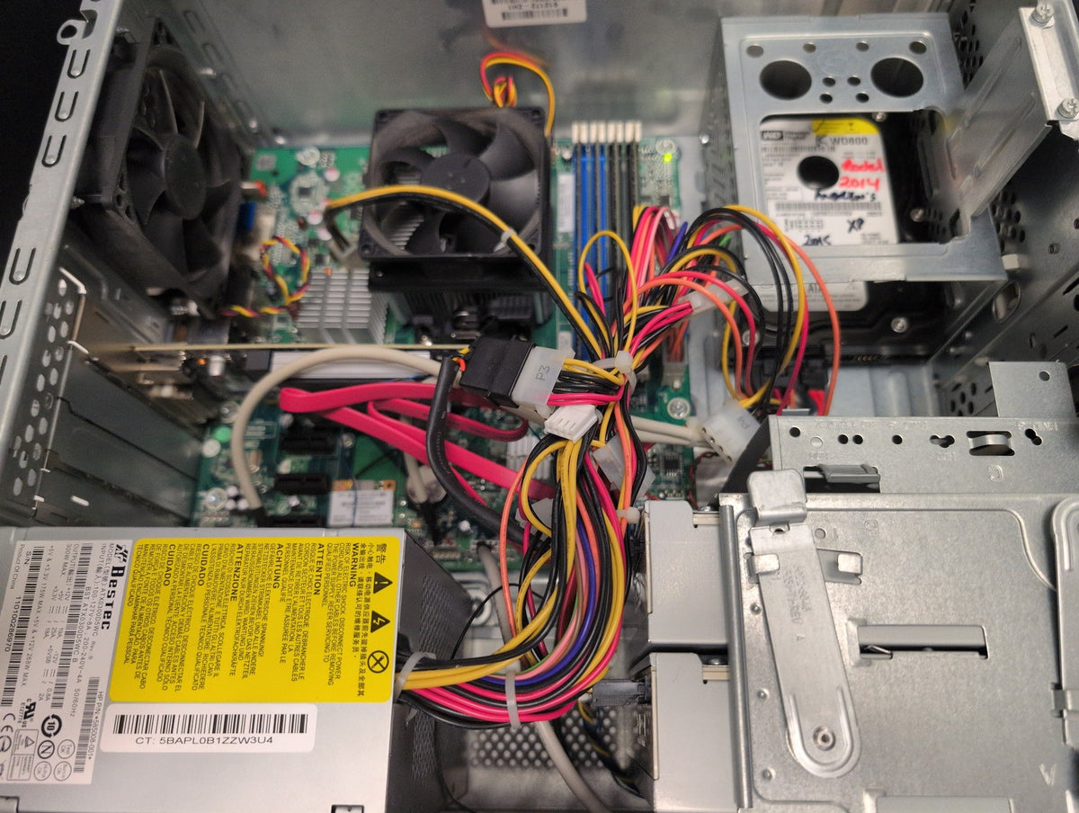 🎸 HP Pavilion Elite HPE-500f Desktop AMD Phenom II X6 1045T 8GB 80GB HDD WinXP
