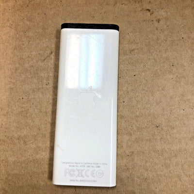 $ Genuine Apple A1156 TV Remote white for Apple TV (minor crack)
