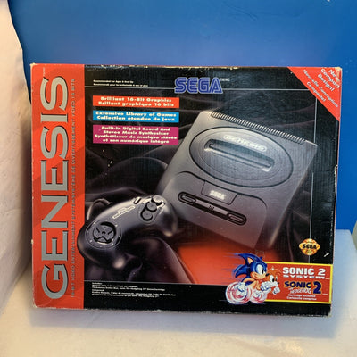 Sega Genesis MK-1631 Console Working 2 Controller 4 Game