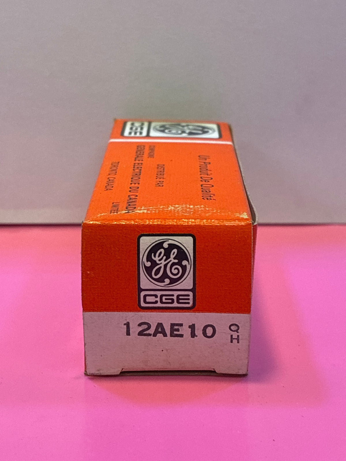 🔥 GE CGE 12AE10 Vacuum Tube NOS in Original Box Canadian General Electric