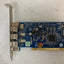 ~ 1x OEM Unibrain FireBoard Blue 3-Port PCI FireWire Card IEEE 1394 Full Height
