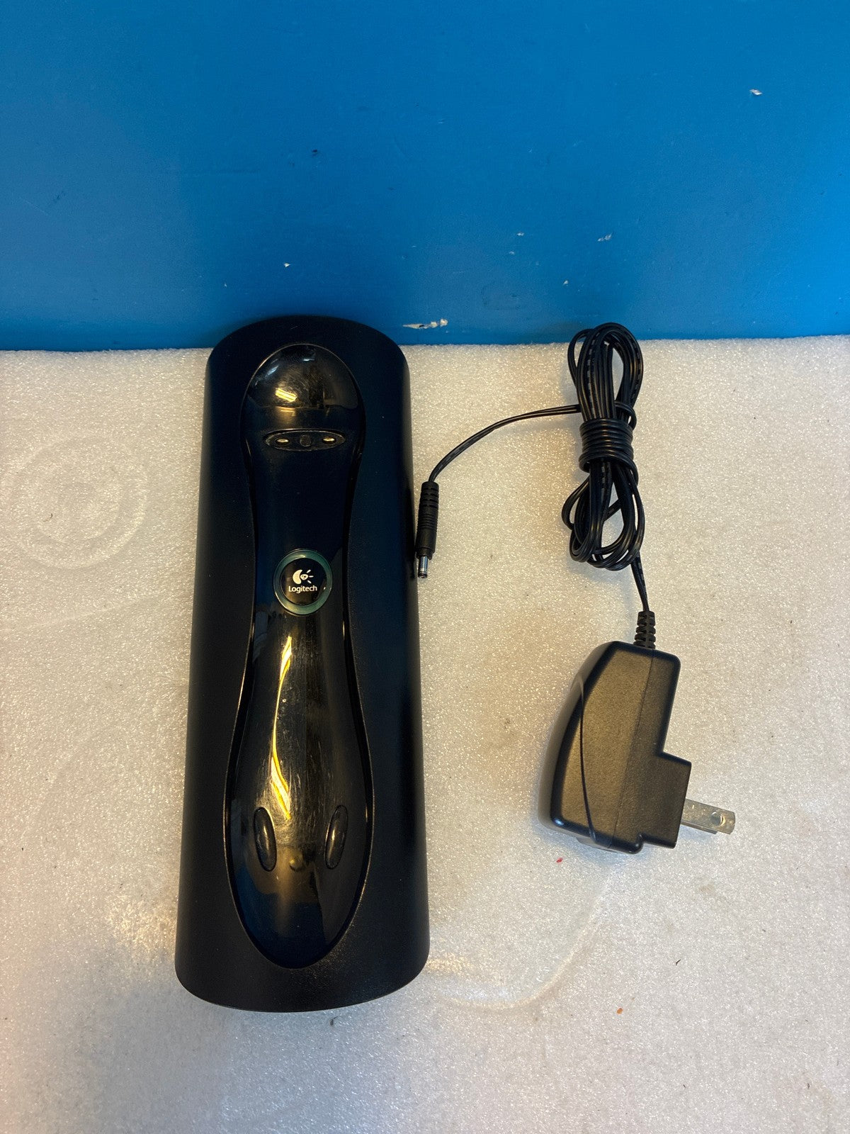 🔥 Logitech Wireless Mouse Charging Cradle L-LG7 815-000024 with AC Adapter Blac