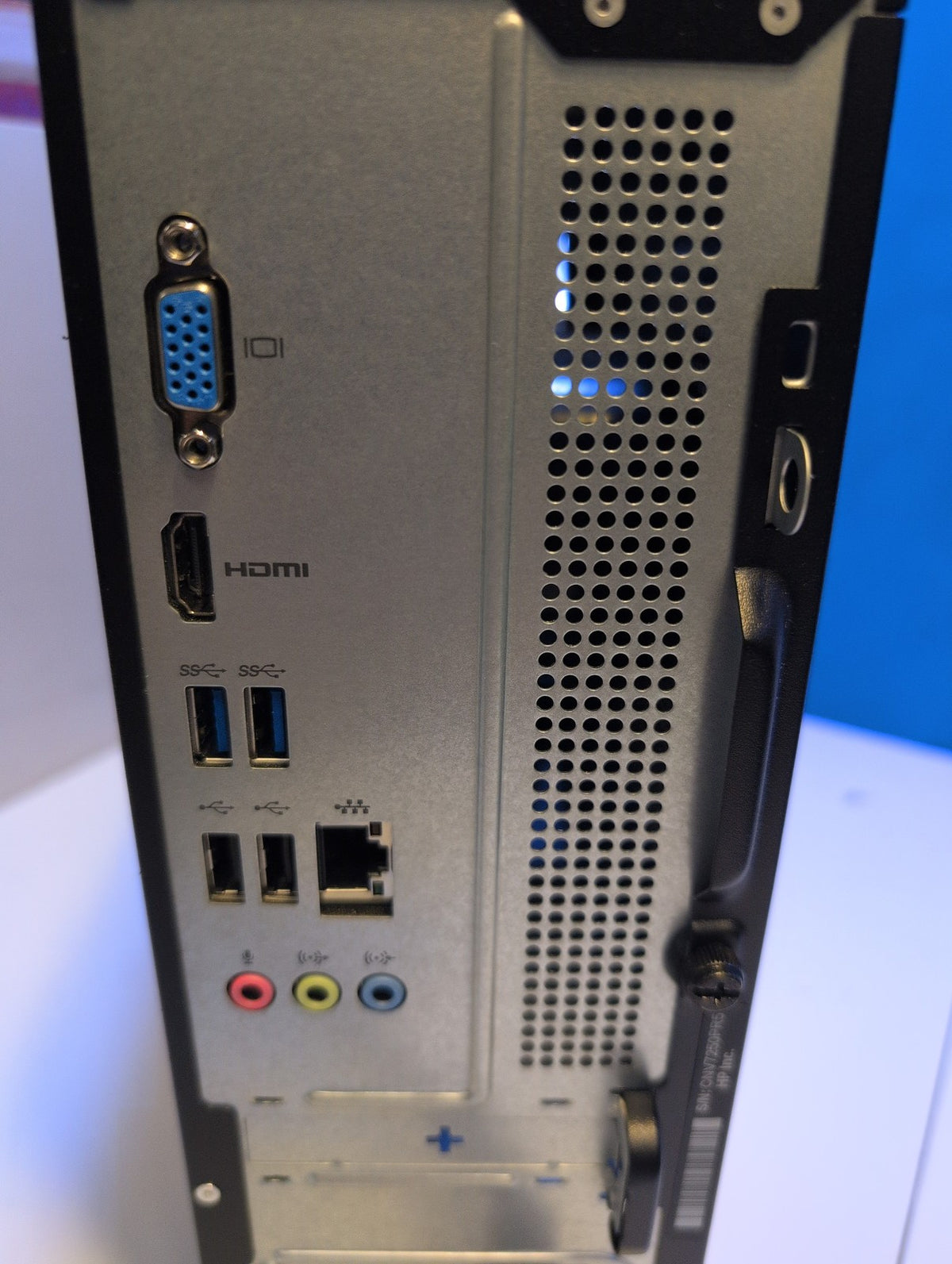 🎸 HP Slimline 270-p019 SFF Desktop PC Intel i3-7100T 8GB RAM 1TB HDD WiFi Win10