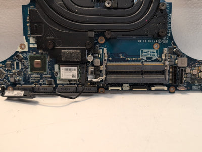 Dell Alienware 15 Laptop  Motherboard i7-4720HQ CPU AAP20 LA-B753P Tested -