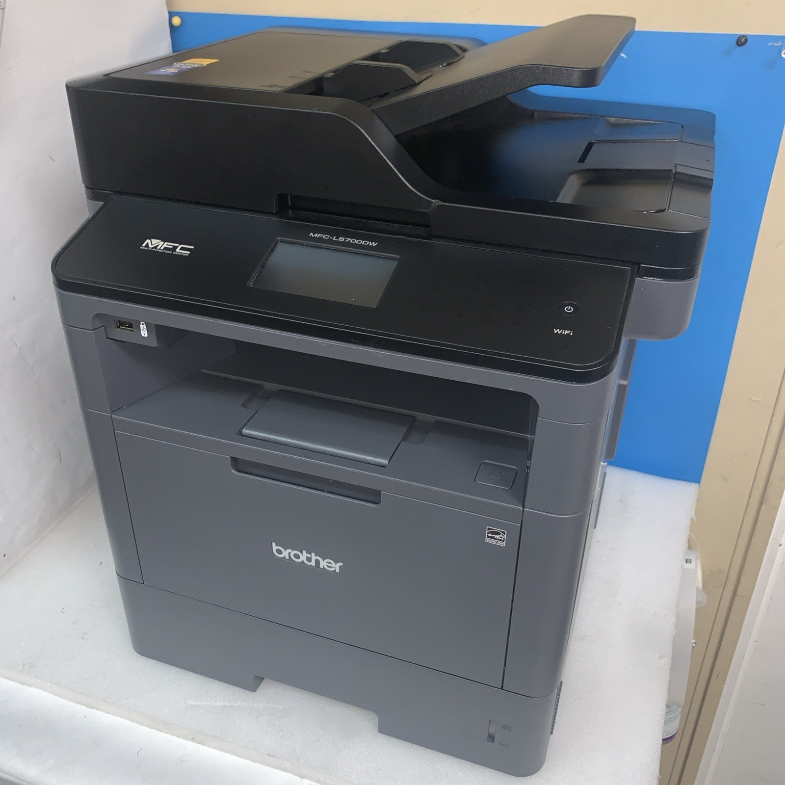 Free ship~Brother MFC-L5700DW Business Monochrome Laser Printer (page count 20k)