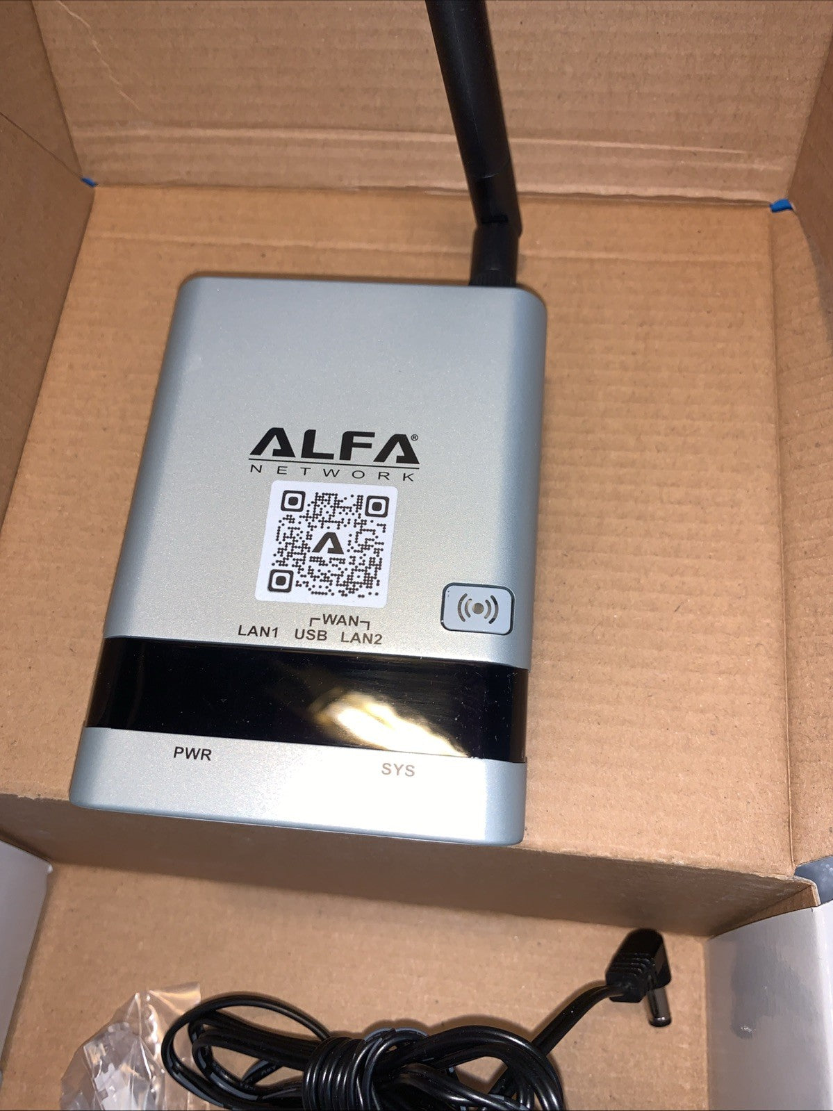 🔥 ALFA R36A 4G WiFi Router USB Extender High Power Outdoor w/ Antenna