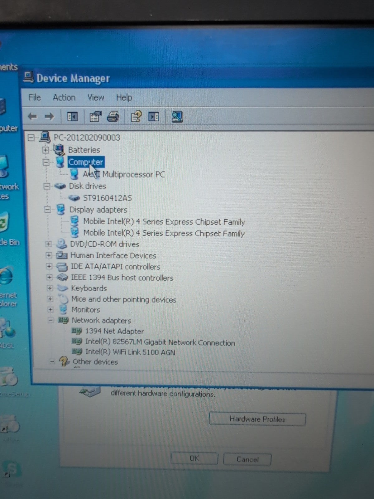  Dell Latitude E6400 14" Laptop C2D P8400/4GB/160GB HDD/WIN XP/Working Battery -