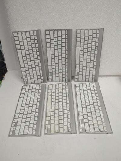 Lot Of 6 Apple A1314 Wireless Keyboards - Untested