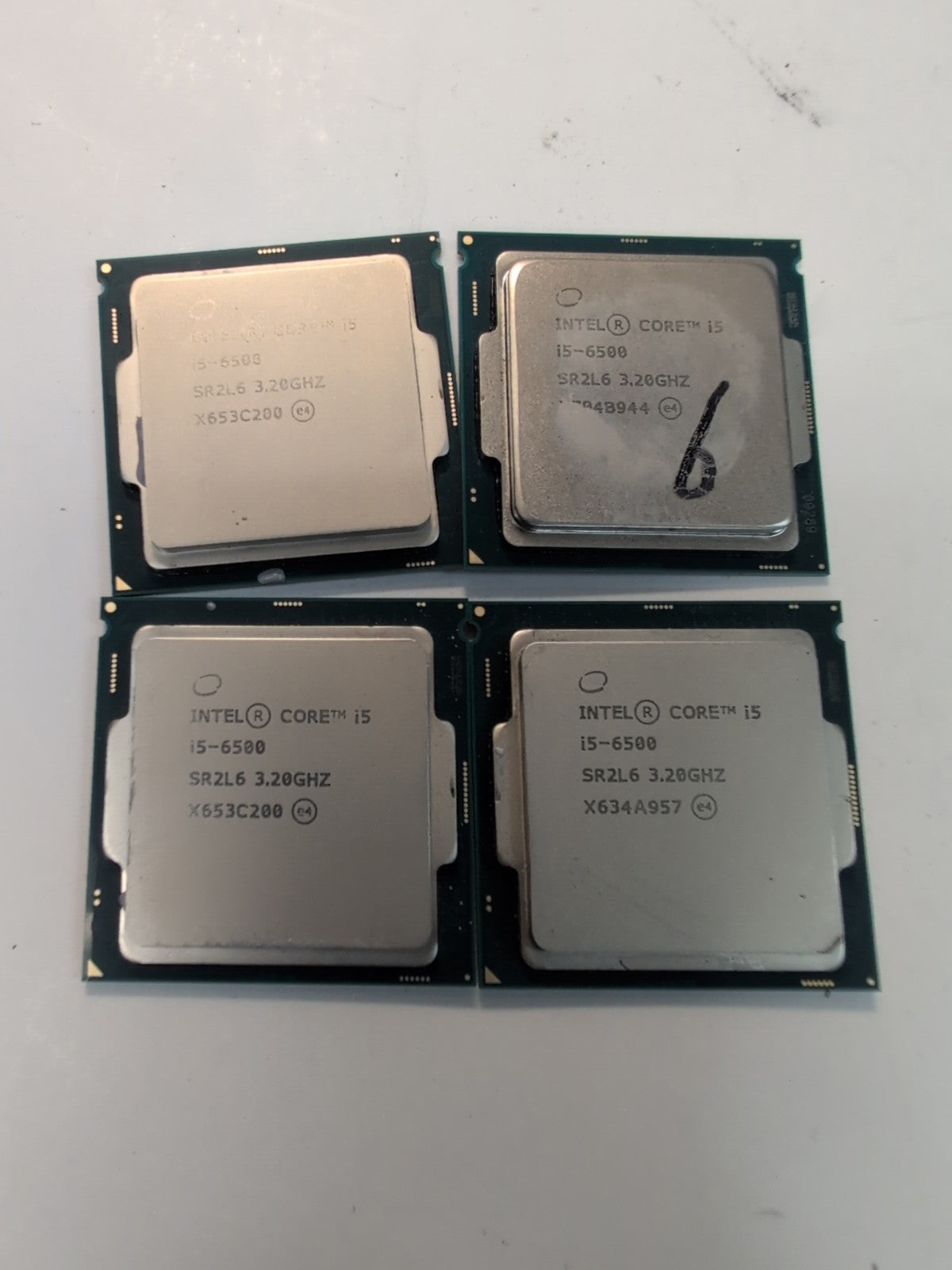 4x Intel Core i5-6500 3.2GHz 4-Core LGA 1151 CPU SR2L6 -