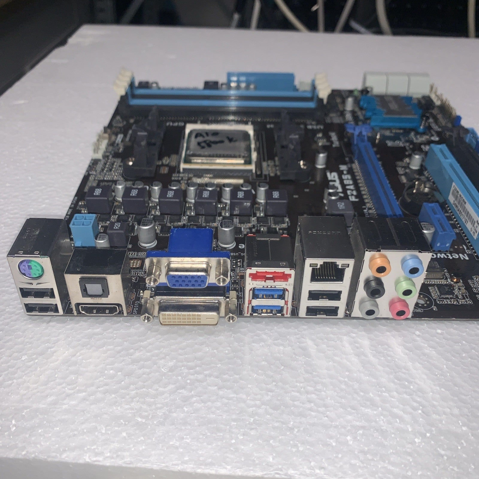 ASUS F2A85-M Motherboard + AMD A10-5800K CPU Combo FM2 (no IO shield)