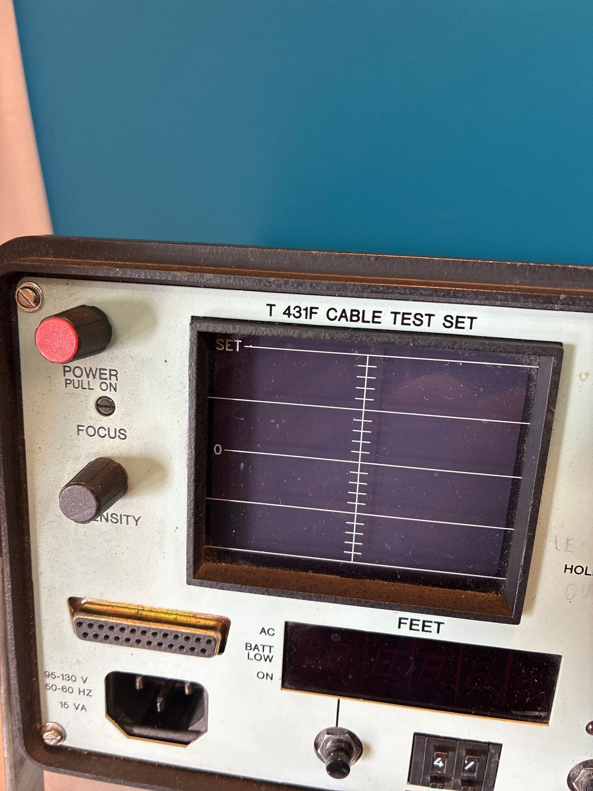 🔥 Biccotest T431F TDR Time Domain Reflectometer Cable Test Set England 7431F