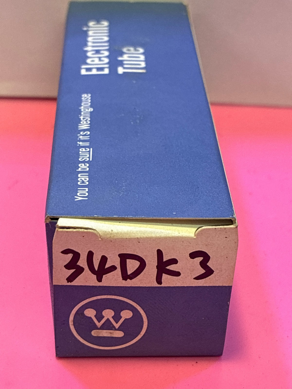 🔥 Westinghouse 34DK3 Vacuum Tube NOS in Original Box Vintage Electronic