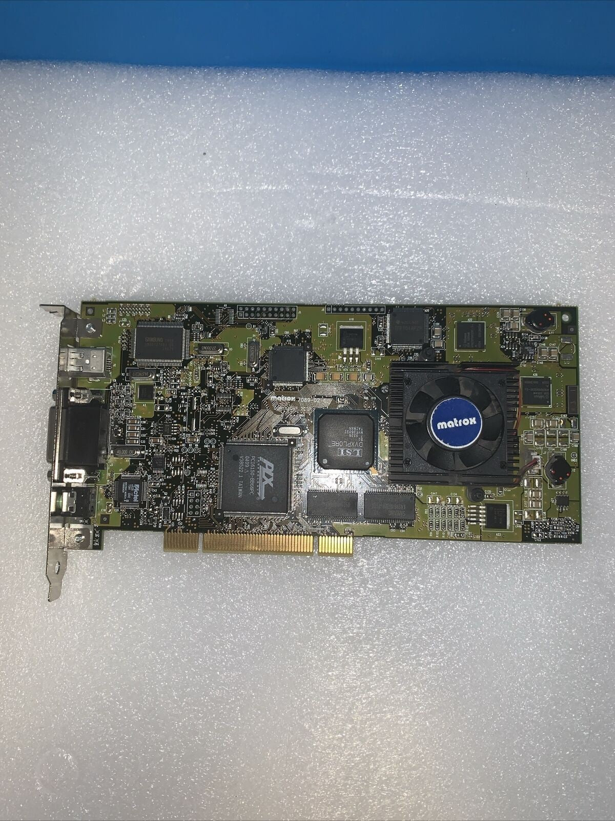 MATROX 7089-02 RTX100XP/NC PCI  CARD  TESTED