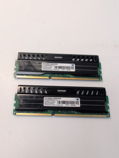 🔥 Patriot Memory Viper 8GB (2x4GB) DDR3-1600 PC3-12800 PV38G160C9K Desktop RAM-