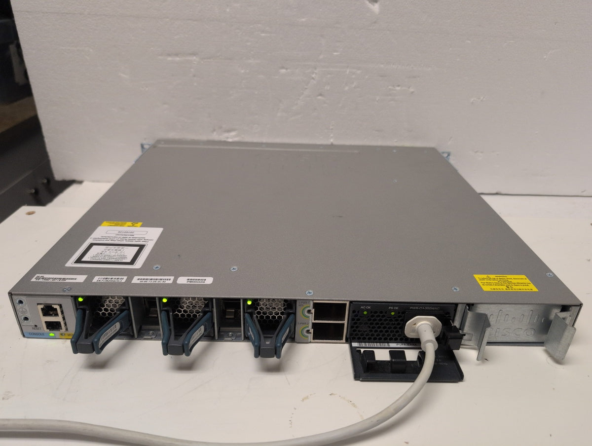 🎸 Cisco Catalyst 3850 WS-C3850-24T 24-Port Gigabit Ethernet Switch