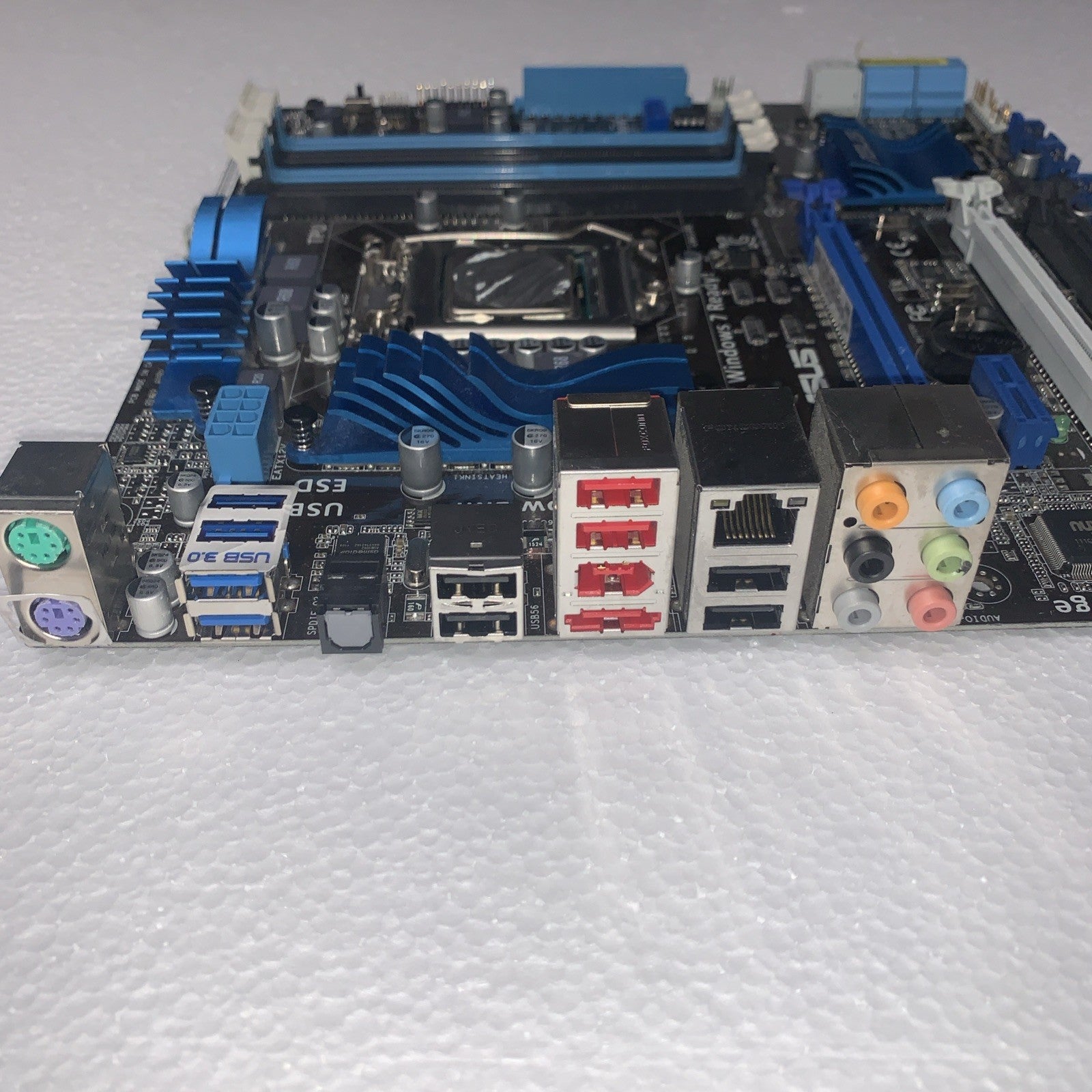 ASUS P8P67-M PRO LGA1155 Motherboard REV 3.0  + i5-2500 (no IO shield)