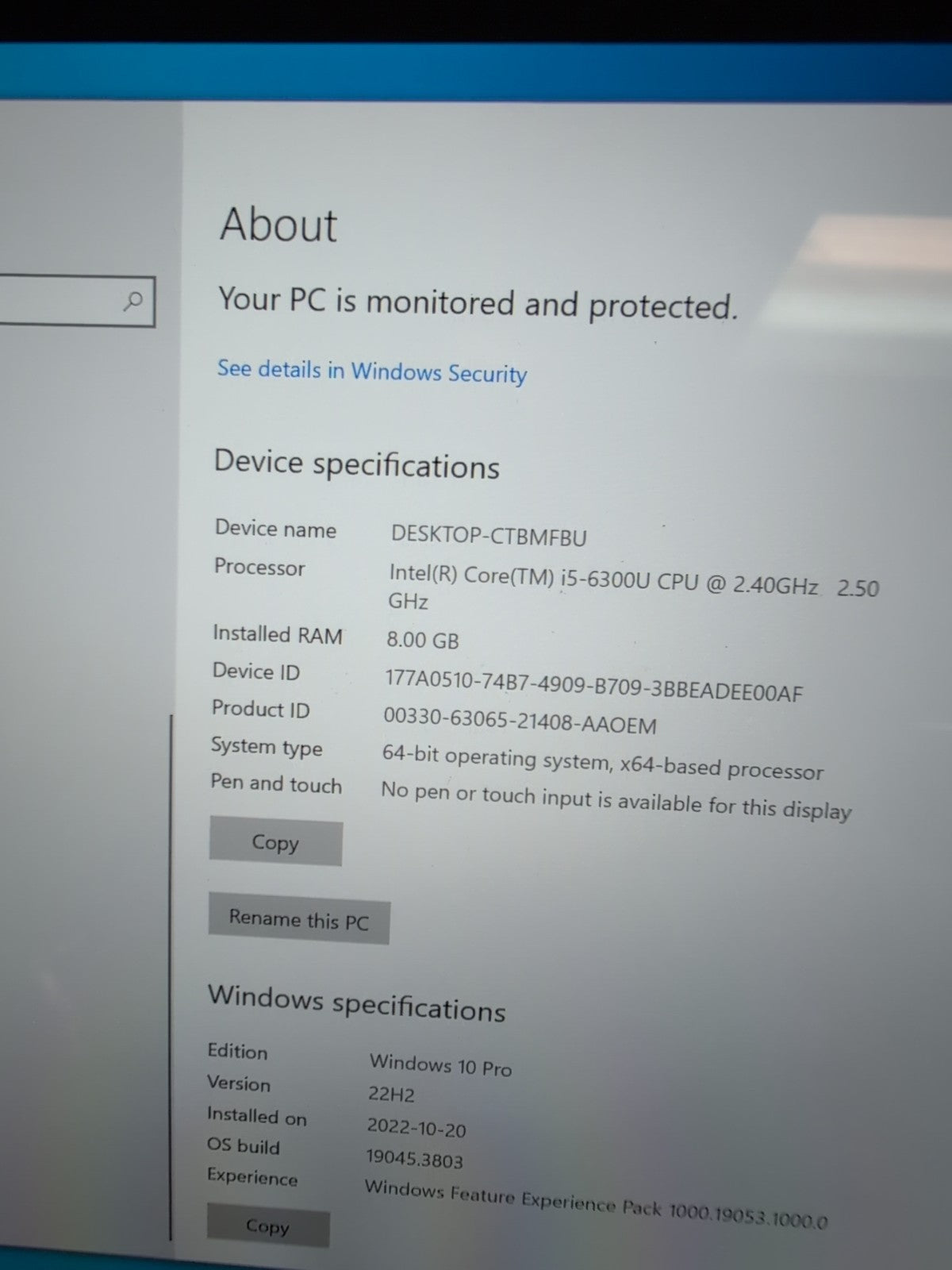 🔥(PARTS) Microsoft Surface Pro 4 (Model 1724) i5‑6300U/8GB RAM/256GB SSD/Win10-