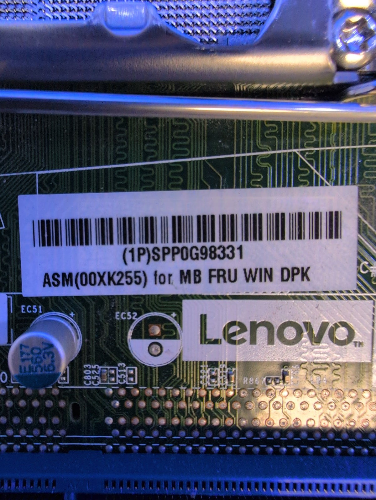 Lenovo IB250MH Desktop Motherboard FRU 00XK255 LGA1151 Intel B250 DDR4 -