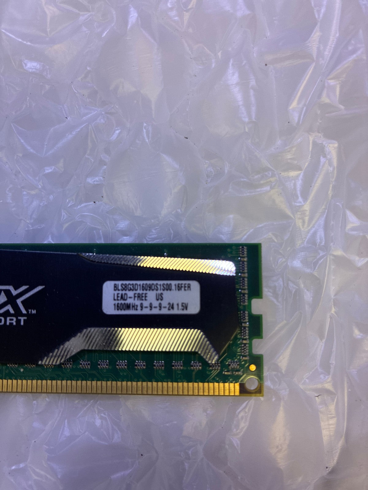 🔥 Crucial Ballistix Sport 8GB DDR3 1600MHz Desktop RAM BLS8G3D1609DS1S00