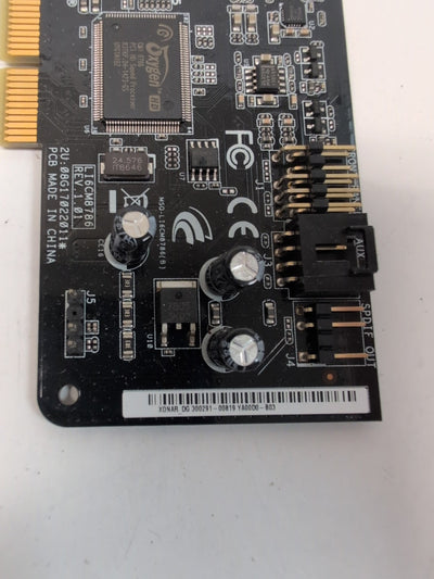ASUS XONAR DG 5.1CH PCI SOUND CARD W/SPDIF -