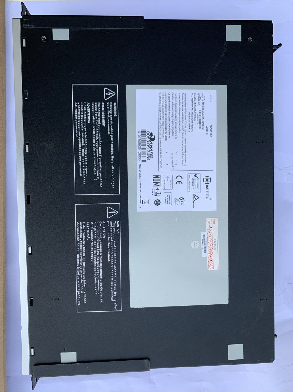 🔥 Mitel ASU II 50005105 Analog Service Unit (no card)