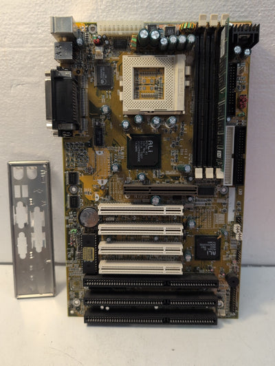 🔥 MSI MS5169 AMD SOCKET 7 AGP MOTHERBOARD WITH 256MB RAM -