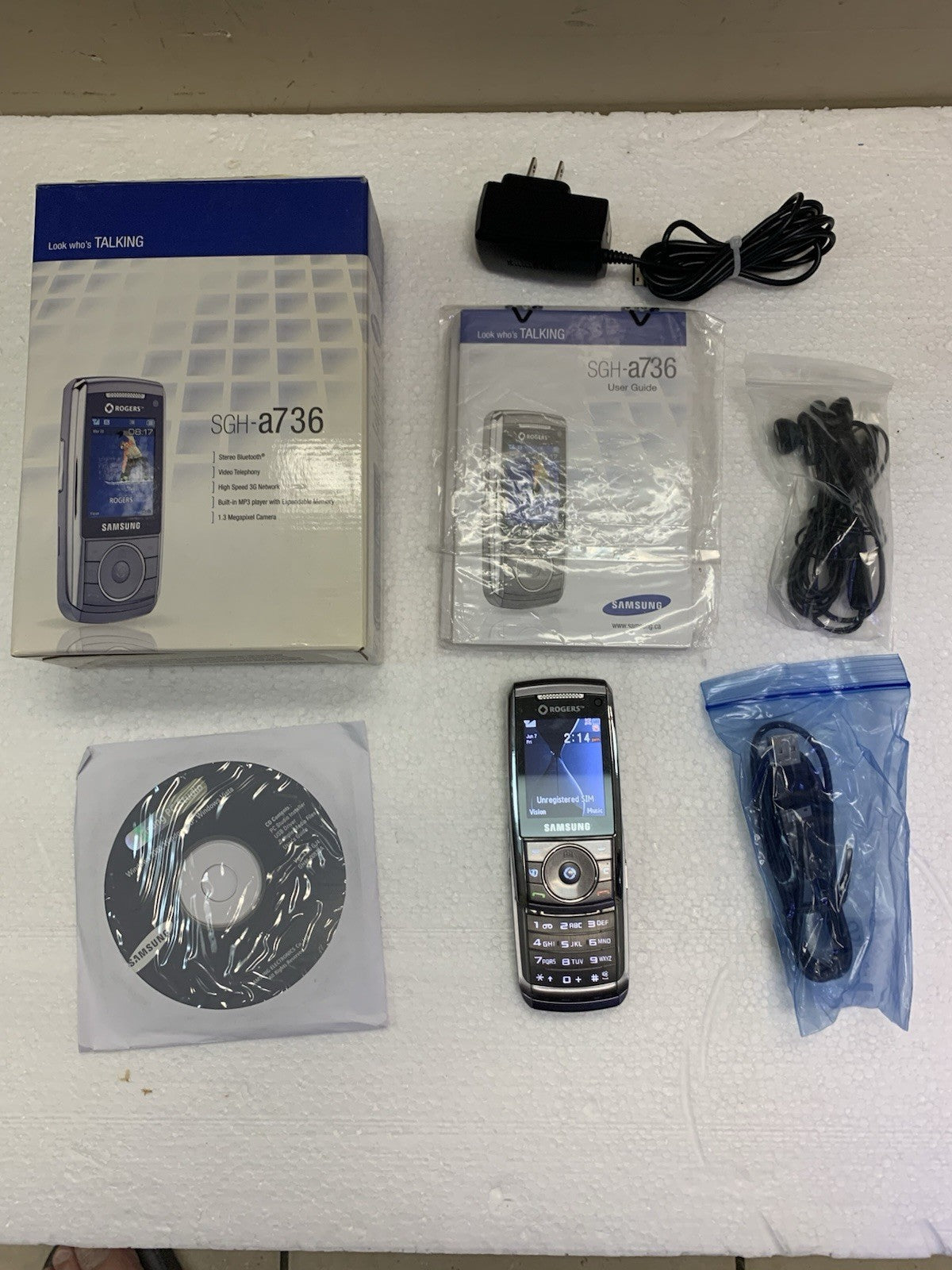 🔥 (Rogers) Samsungg SGH-A736 3G cell phone