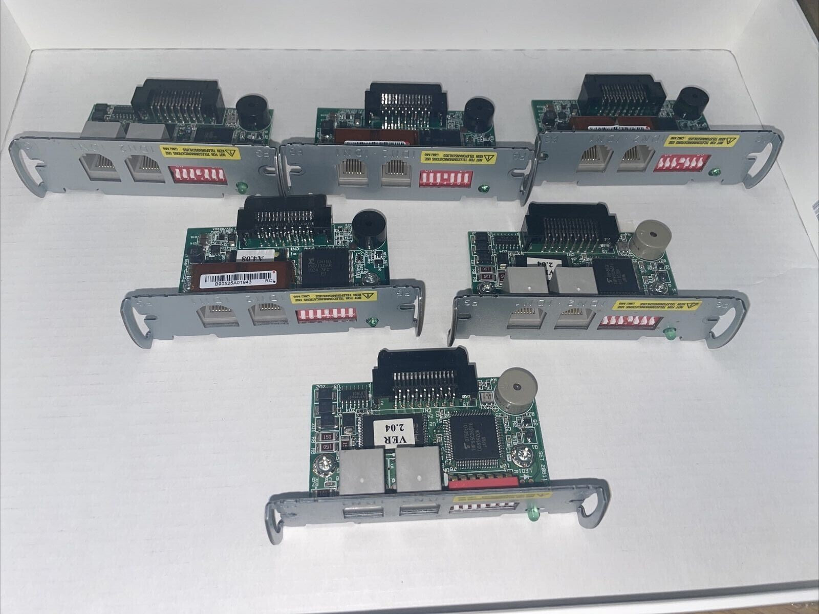 2 x Epson POS printer IDN Interface Card UB-IDN M179C, RS422, TM-T88, TM-U220