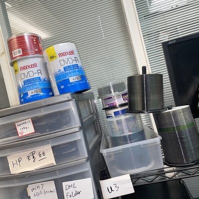 500 x New DVD+R Discs 4.7GB 16x 120 Min.