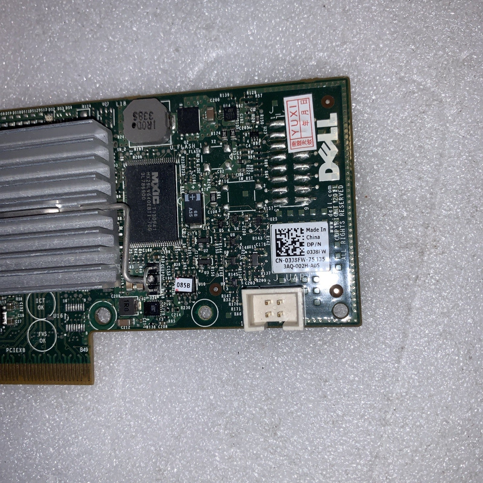 🔥 DELL PERC H200 47MCV 047MCV 3J8FW U039M 12DNW PCIe 6GB 8 PORT RAID CONTROLLER
