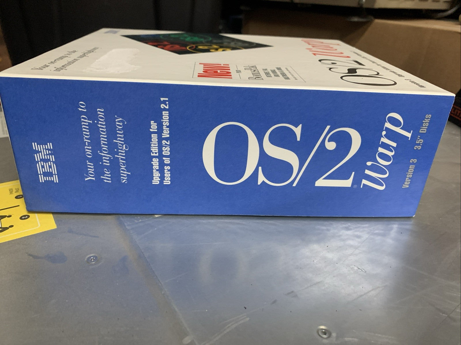 Unused - Vintage  IBM OS/2 Warp Version 3 with BonusPak 3.5" Floppy Disks