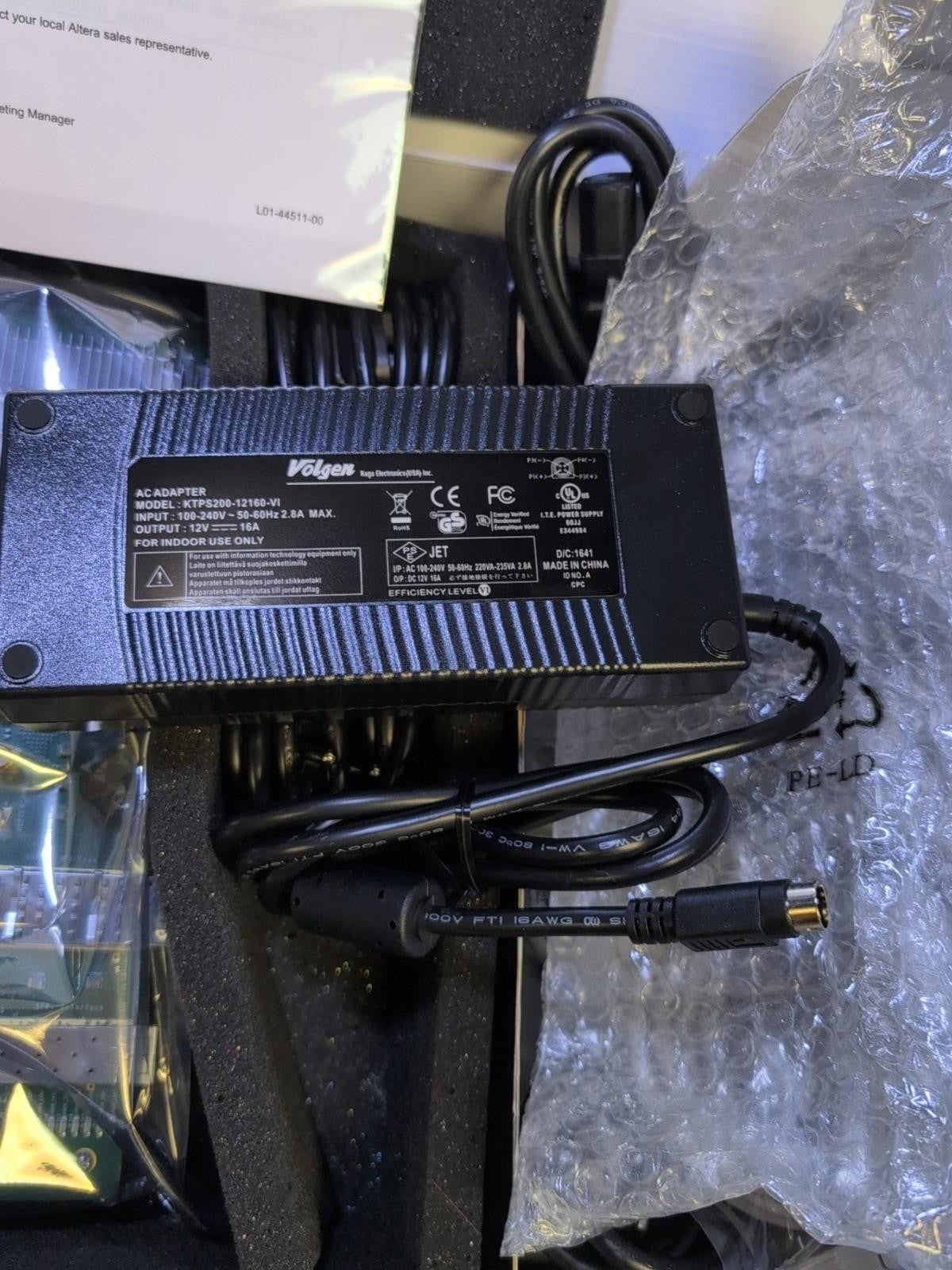 NEW Altera Transceiver Signal Integrity Arria 10 GX FPGA Development Kit W/AC -