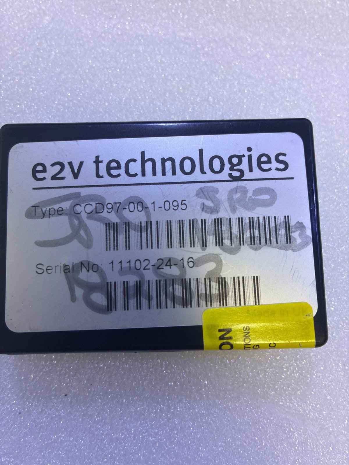 🔥 e2v Technologies CCD97-00-1-095 Back-Illuminated CCD Image Sensor