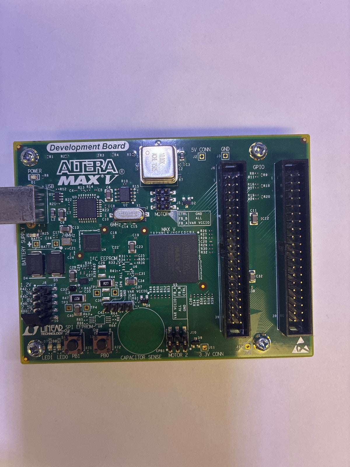 🔥 Altera MAX V FPGA Development Board 6XX-43366R-0A USB JTAG GPIO