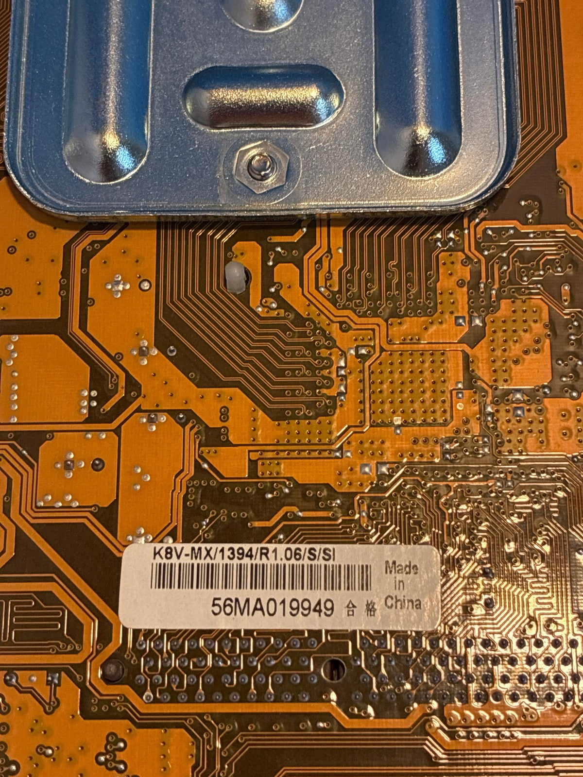 🔥 ASUS K8V-MX/S Socket 754 Motherboard with AMD Sempron 2600+ CPU