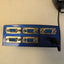 🎸 4-Port VGA KVM Switch Box VS-141A Blue Manual Selector w/ Power Adapter