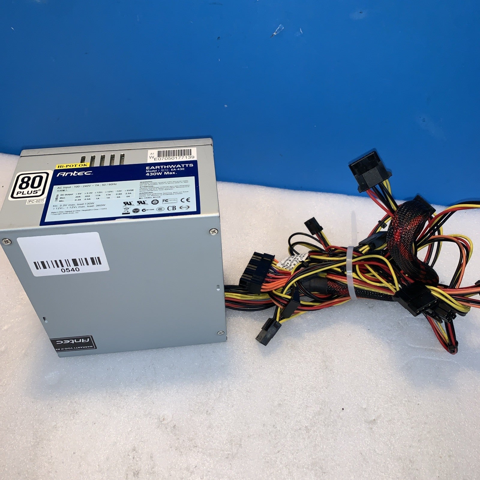 Antec EA-430 Earthwatts 430W ATX Desktop Power Supply