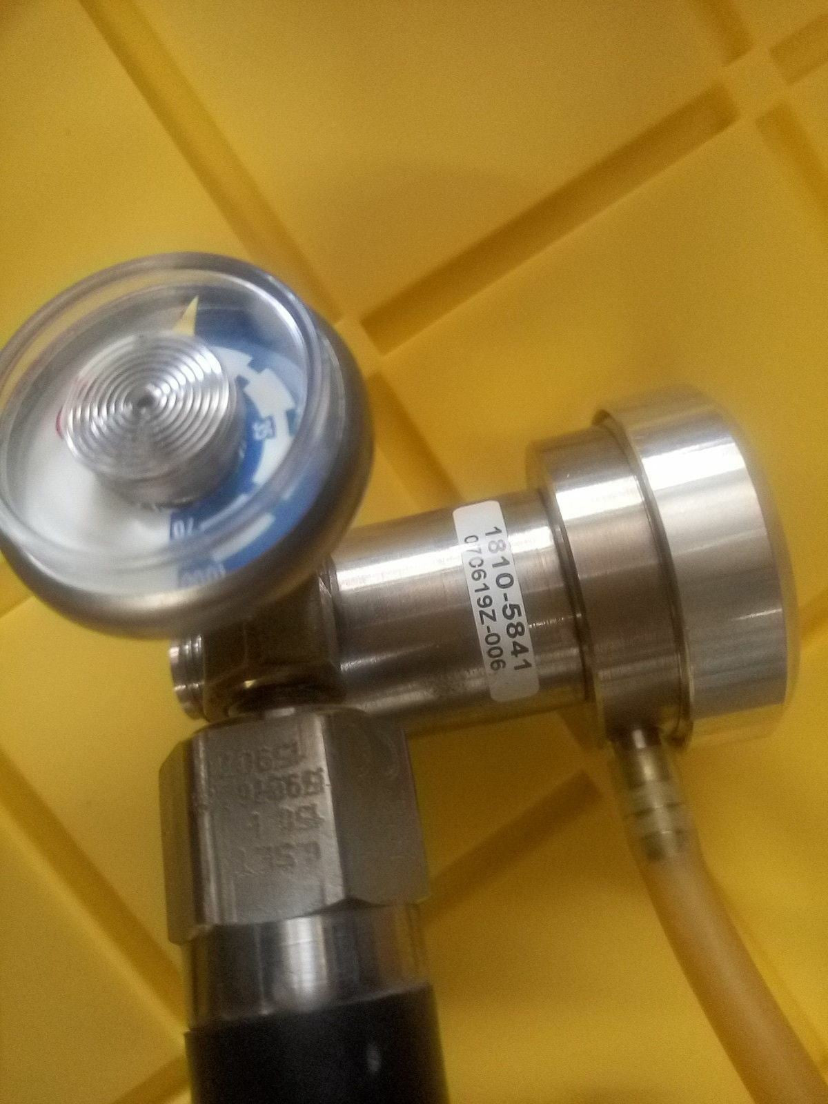 WHITMAN GAS PRESSURE SWITCH WITH PIPE J205G-10S 1810-5841 070619Z