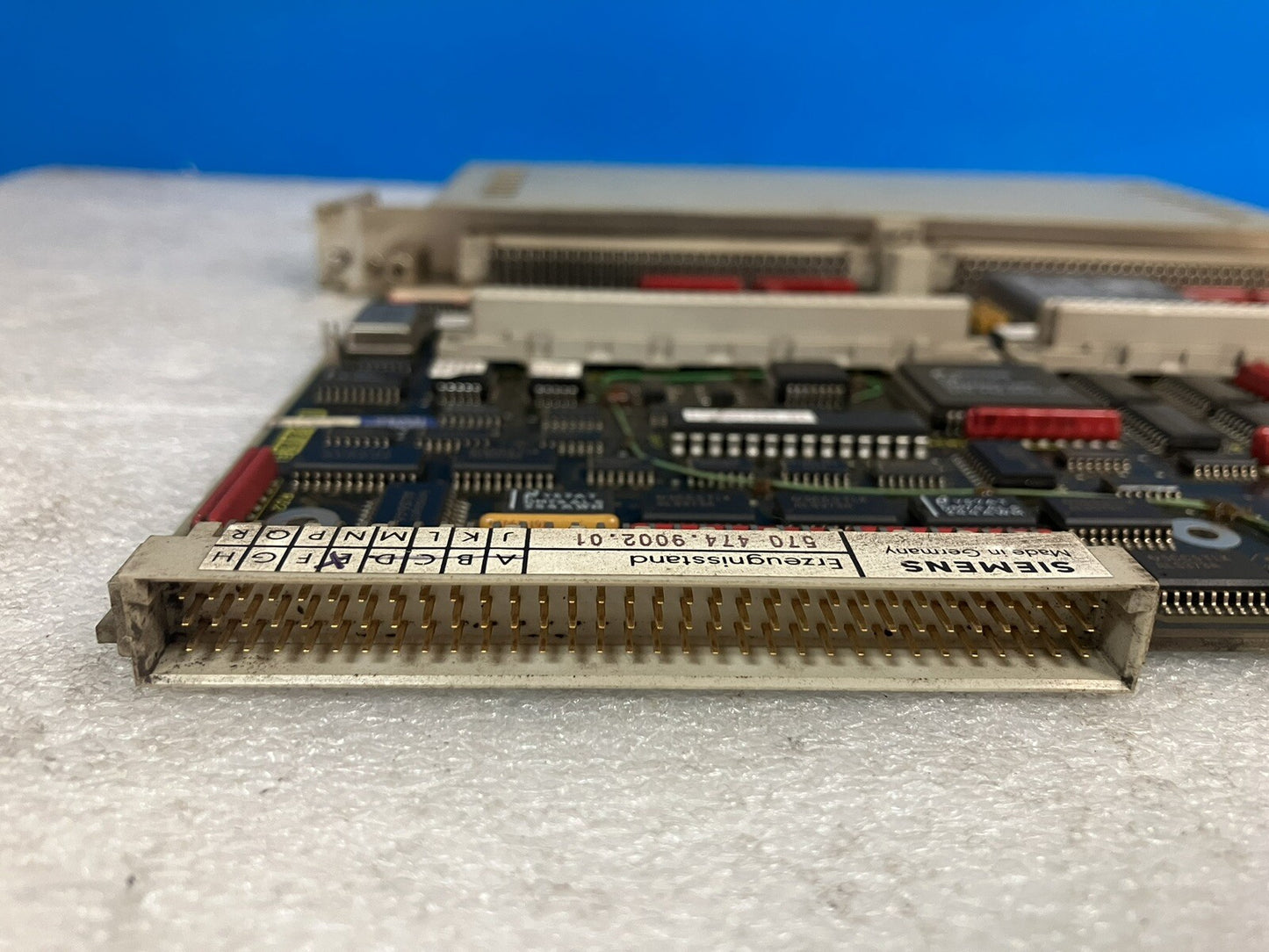 ~SIEMENS Erzeugnisstand 570 474 9002.01 Circuit Board w/ AMD Am386 DX DXL-25 CPU