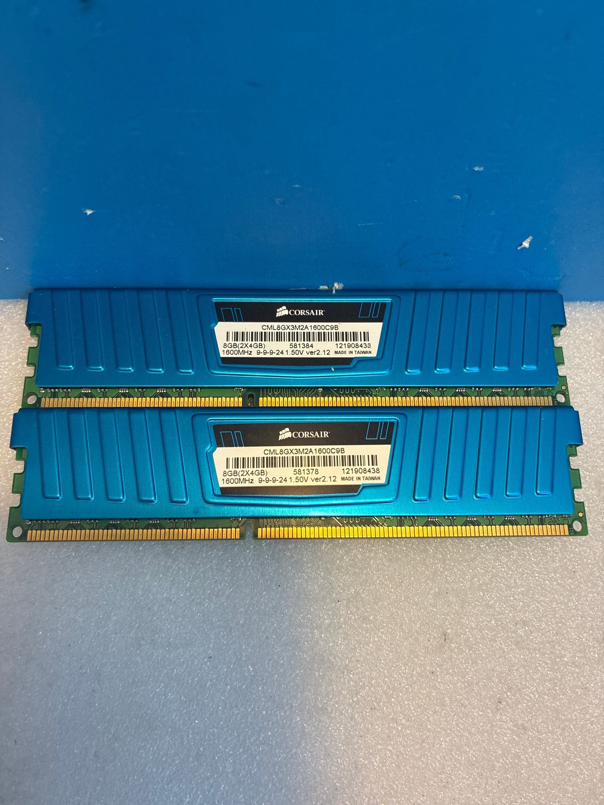 🔥 Corsair Vengeance CML8GX3M2A1600C9B 8GB (2x4GB) DDR3 1600MHz Desktop RAM