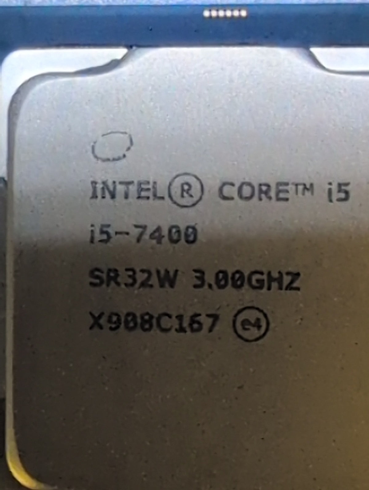 Intel Core i5-7400 SR32W 3.00GHz LGA1151 Desktop CPU Lot of 2 -