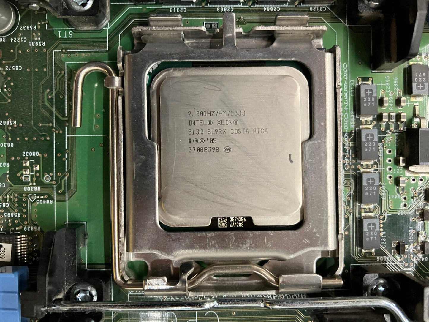 ~ DELL 0DT021 PowerEdge 2950 Motherboard W/ Intel Xeon 5130 2.0GHz SL6RX