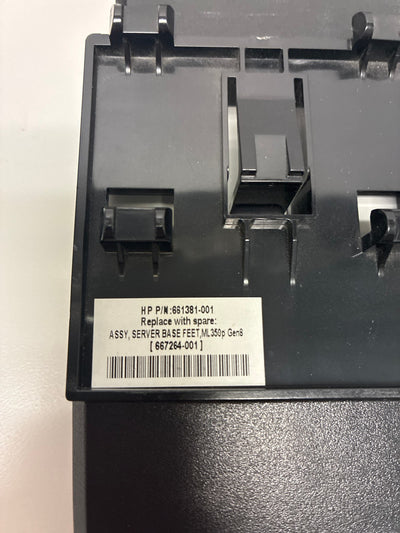 🔥 HP ProLiant ML350p Gen8 Server Base Feet Assembly 661381-001 Lot of 4