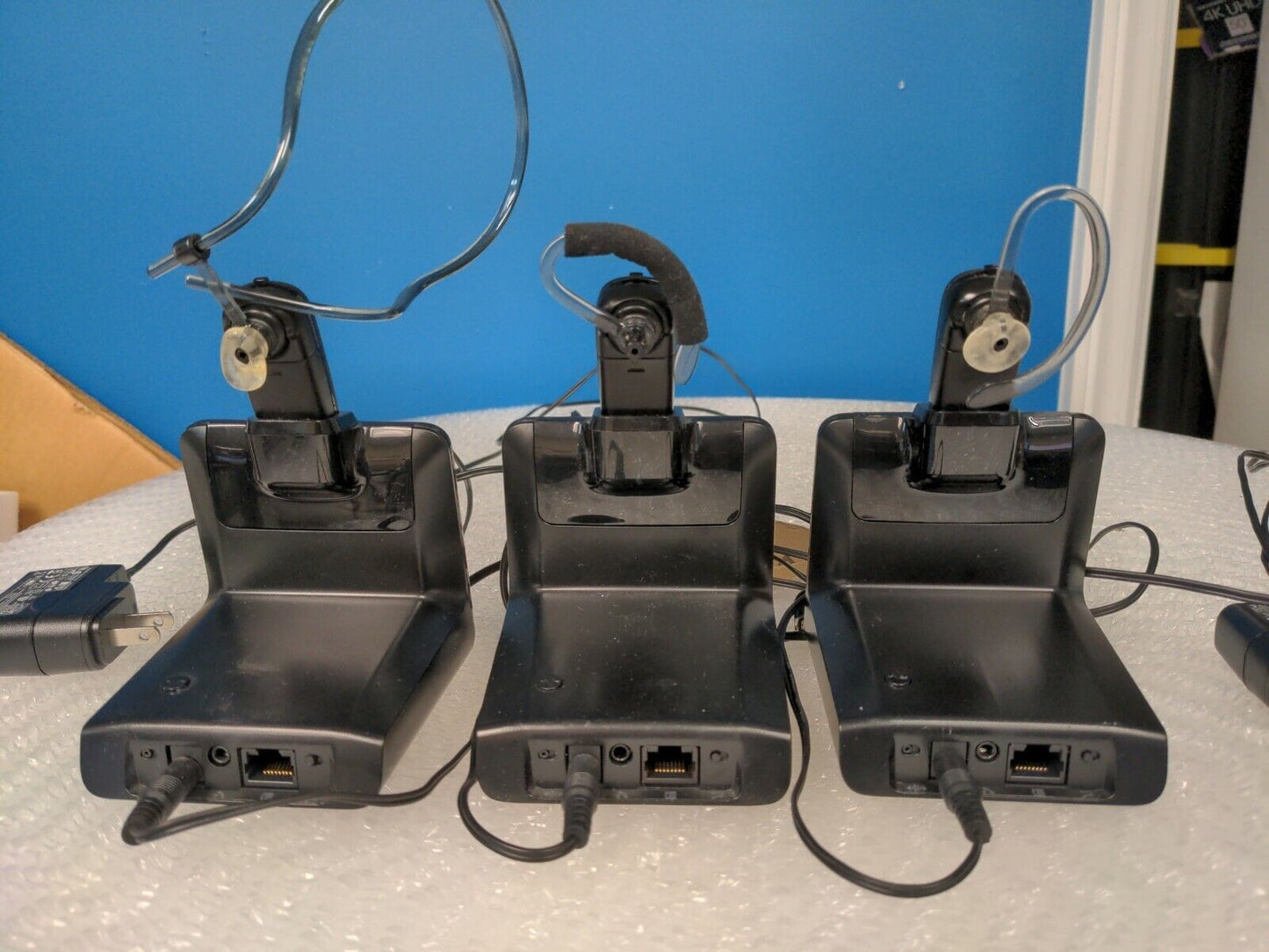 - 3x Plantronics C054 Base + WH500 WIRELESS HEADSET System