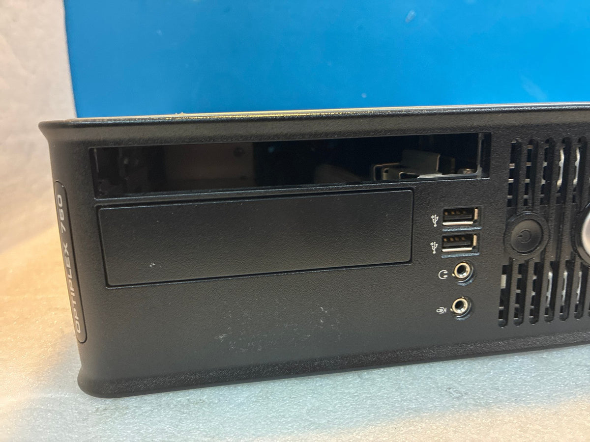 🔥 Dell OptiPlex 760 SFF Desktop Core 2 6420 2.13GHZ/3GB/250GB / Windows xp sp3