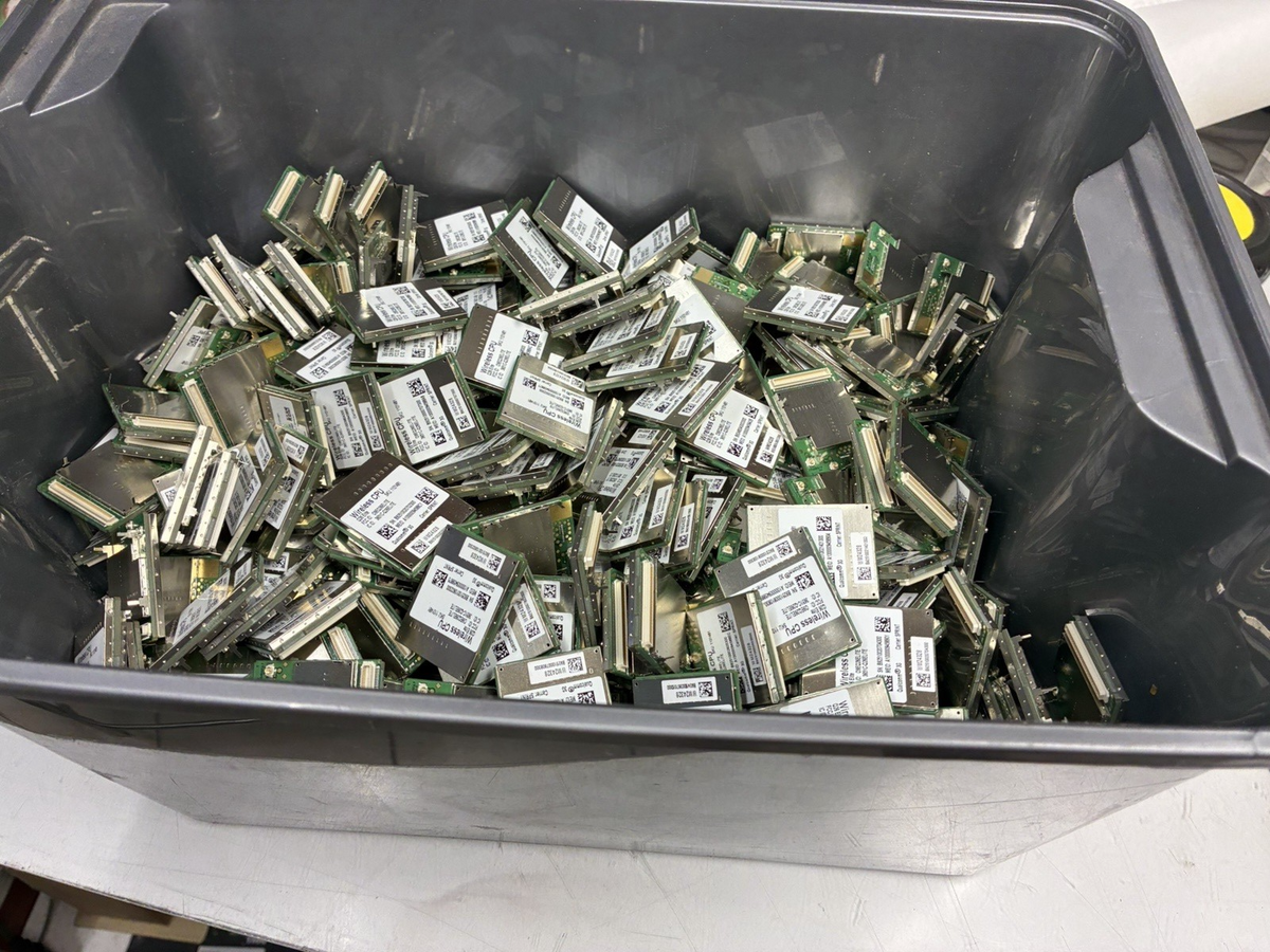 12.2 LBS 🔥 Quantum 3G Wireless CPU for gold recovery scrap (less than Ram)