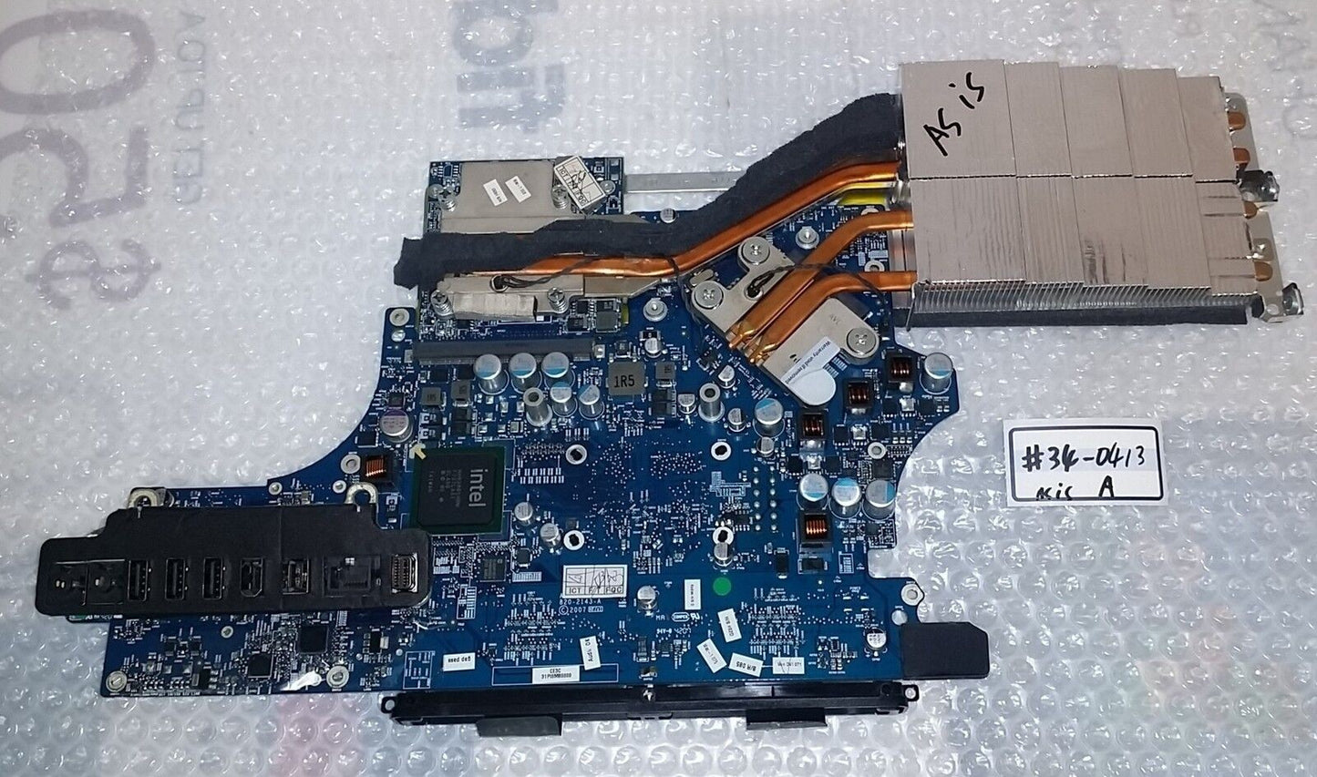31PI8MB0000 Apple Logic Board  20" iMac  A1224-820-2143-A  w/ 109-B22531-10 vide